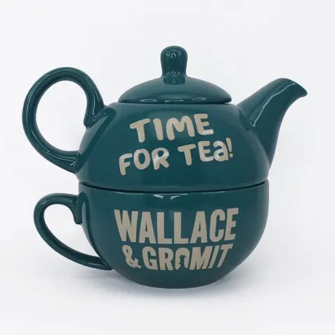 Comprar Set De Te Individual Wallace Y Gromit Time For Tea! Figuras