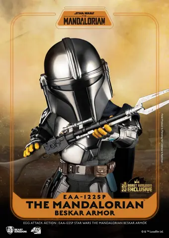 Comprar Figura Egg Attack Star Wars The Mandalorian Armadura Beskar Edicion Especial Figuras