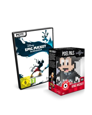 Reservar Disney Epic Mickey: Rebrushed + Pixel Pals Kingdom Hearts King Mickey PC Pack Pixel Pals