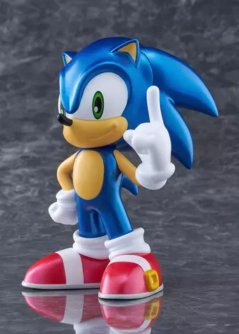 Reservar Figura Sonic Sofbi Sonic The Hedgehog Color Metálico Bellfine 15 cm Estatuas