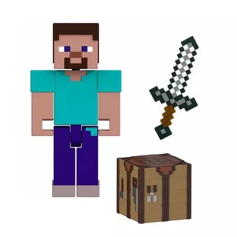 Comprar Figura Steve Minecraft Mattel 8cm Figuras Estándar