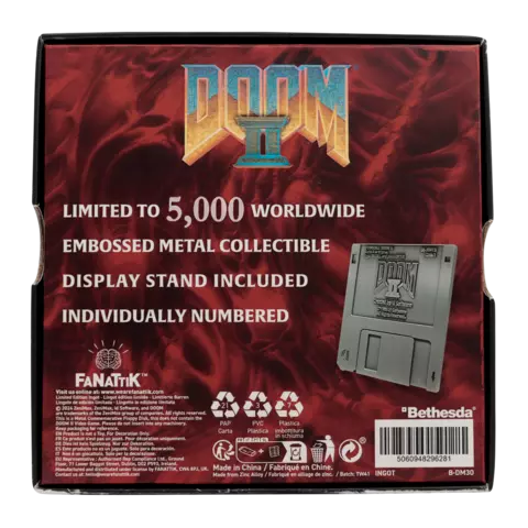 Reservar Réplica Floppy Disk DOOM 2 (1994) Edición Limitada Fanattik Limitada