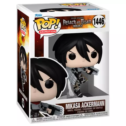 Comprar Figura POP Attack on Titan Mikasa Ackermann Figuras Estándar