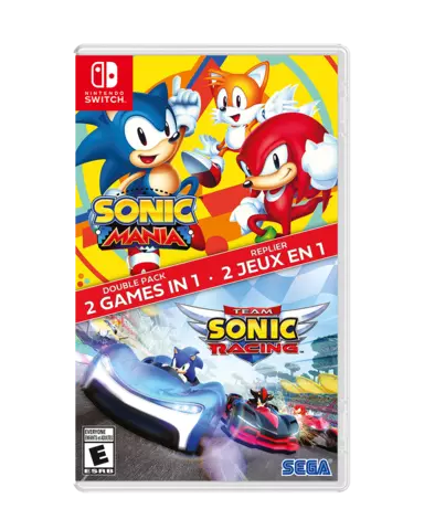 Sonic Mania + Team Sonic Racing Double Pack - Imp - USA