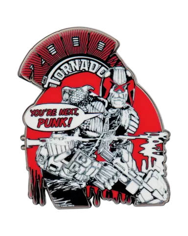Pin You're Next Punk 2000 AD Juez Dredd Edición Limitada Fanattik