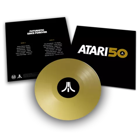 Vinilo Disquaire DAY - ATARI 50 - Anniversary Soundtrack 1 LP Color Dorado