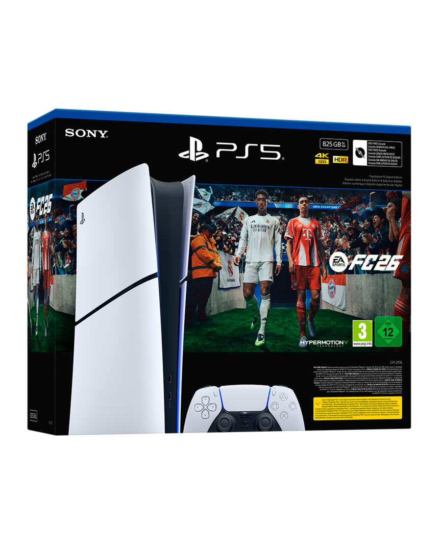 Consola ps5 digital ea sports fc26