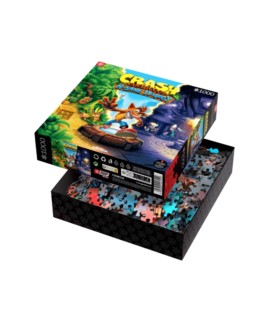 Good loot gaming puzzle: crash bandicoot n. sane trilogy (1000 pieces)