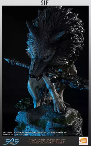 Reservar Estatua Sif El Gran Lobo Gris Dark Souls First 4 Figures Estatuas