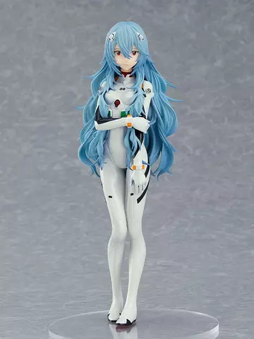 Reservar Figura Rei Ayanami Pelo Largo Rebuild of Evangelion Pop Up Parade Figuras Estándar