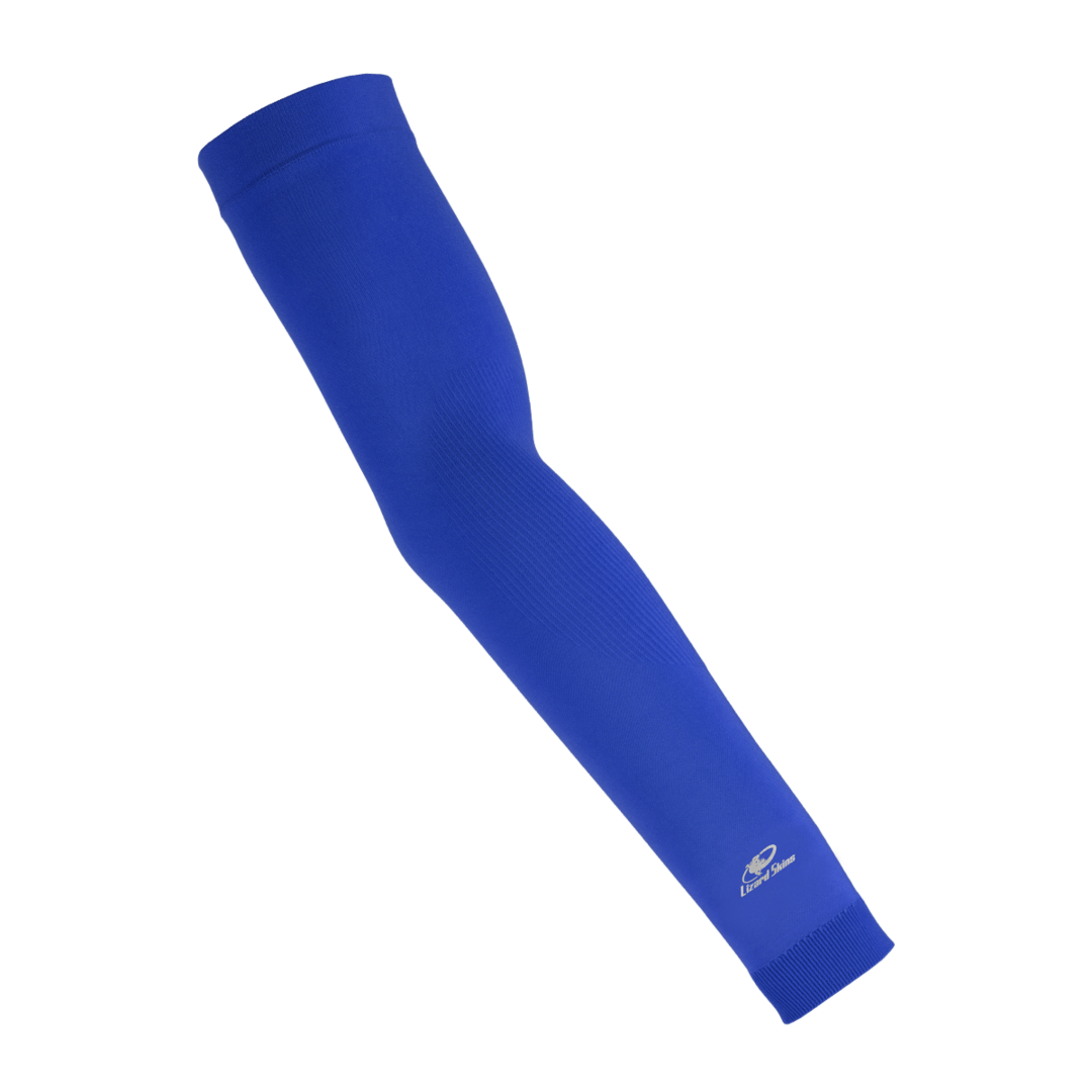 Manguito de punto piel de lagarto - azul real - s/m