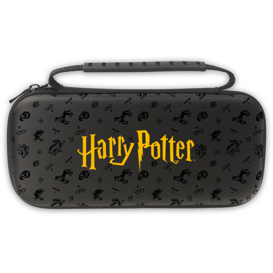 Harry potter - estuche fino - negro
