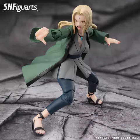 Reservar Figura Tsunade Naruto Shippuden SH Figuarts Tamashii Figuras Estándar