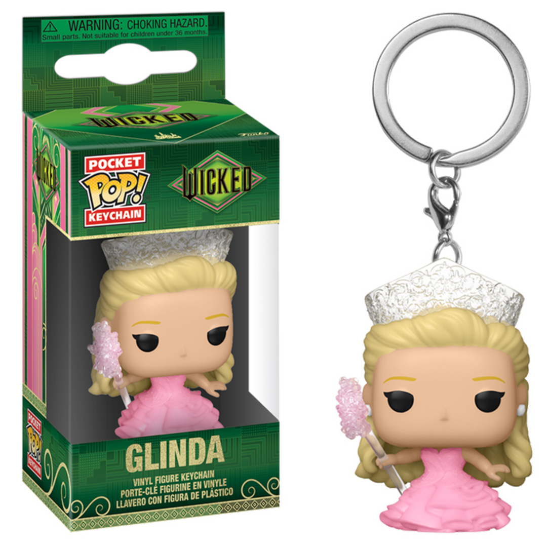 Wicked - pop keychain glinda