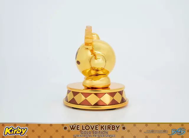 Reservar Figura Metálica Kirby We Love Kirby Edición Oro First 4 Figures Figuras