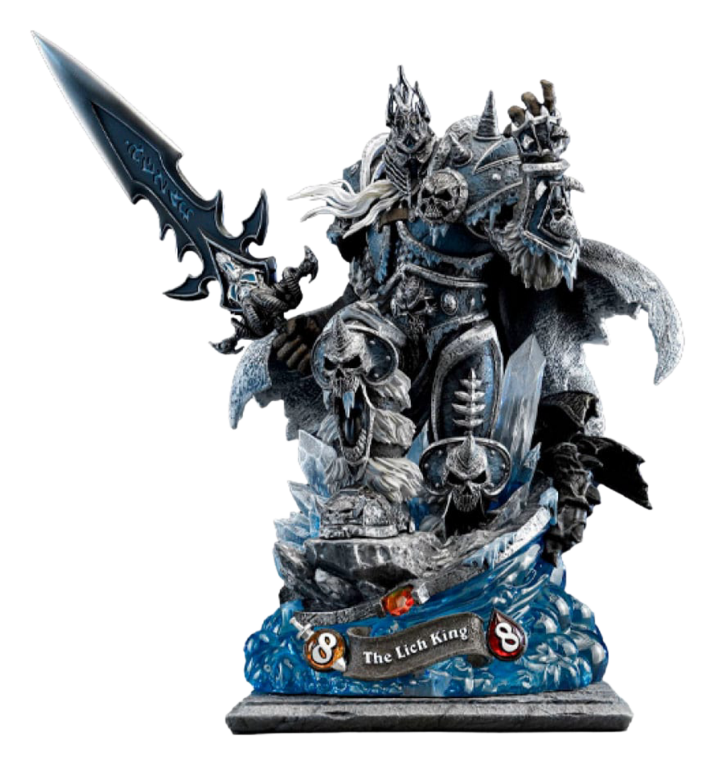 The Lich King Hearthstone Statue 1/10 30 cm