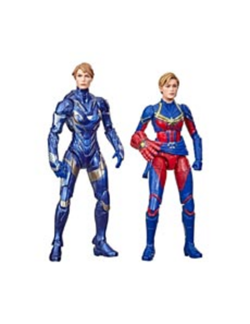 Captain Marvel-Rescue Armor Pack2 Figuras 15 cm The Infinity Saga Marvel Legends F01905L0