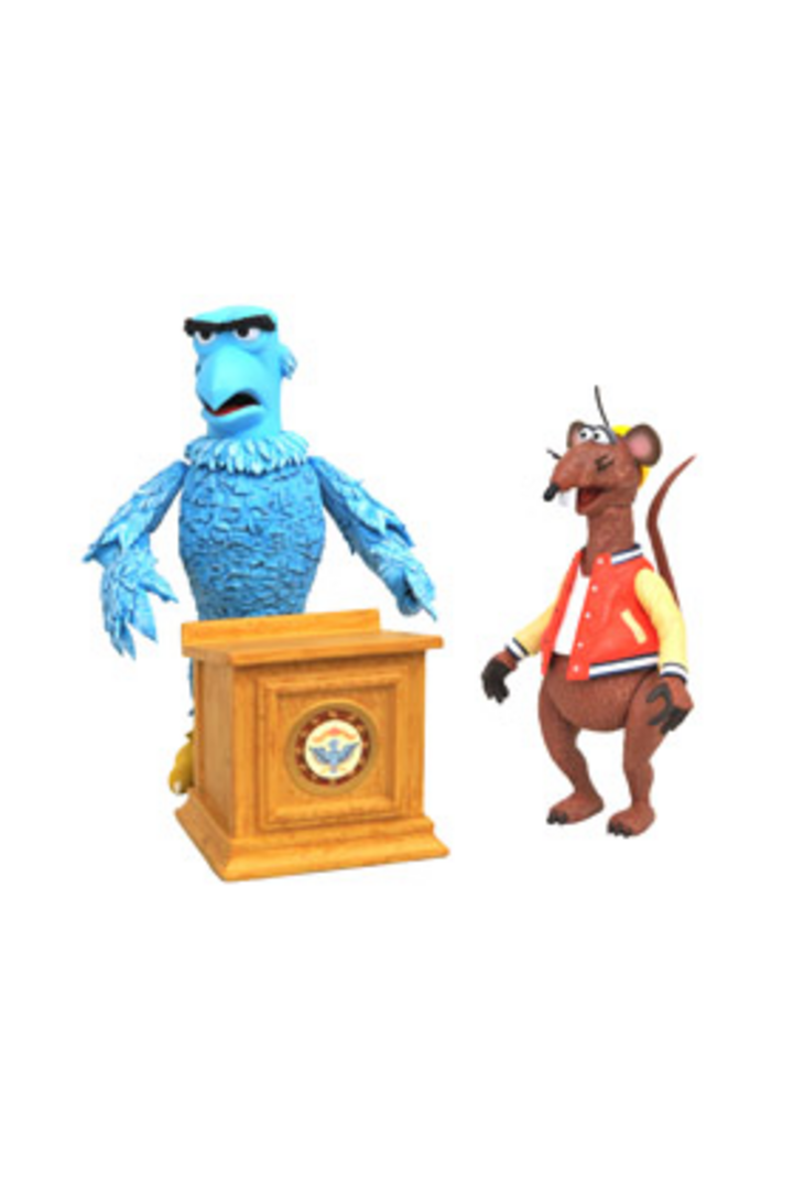 Sam The Eagle & Rizzo The Rat Dlx Set Figuras Muppets