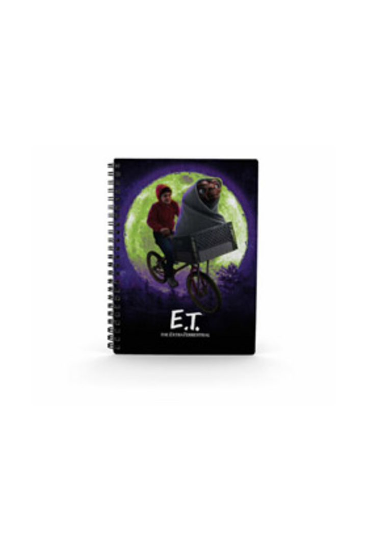 Libreta efecto 3d bici elliot e.t.