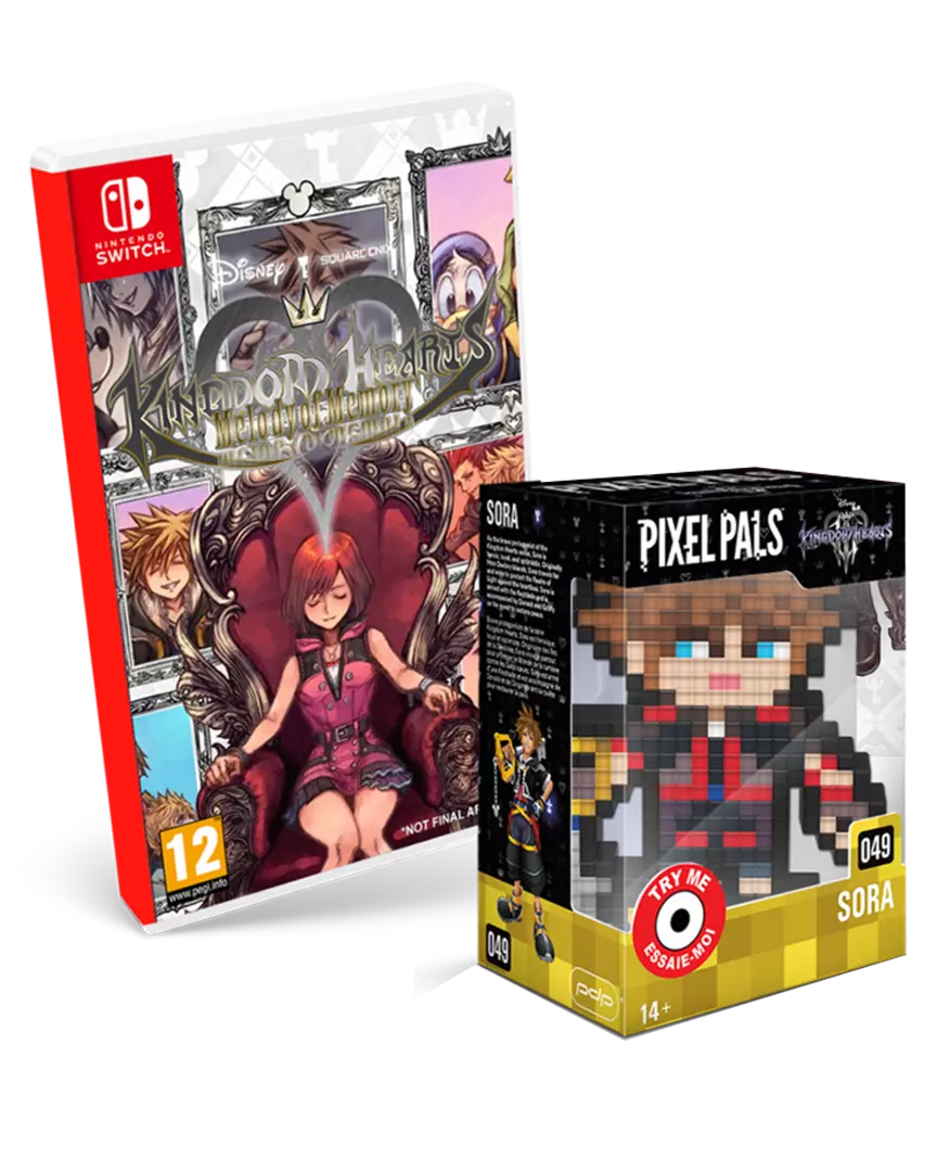 Comprar Figura amiibo Sora Kingdom Hearts + Pixel Pals NUEVO