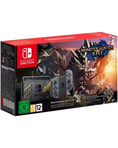 Nintendo Switch Edición Limitada Monster Hunter Rise