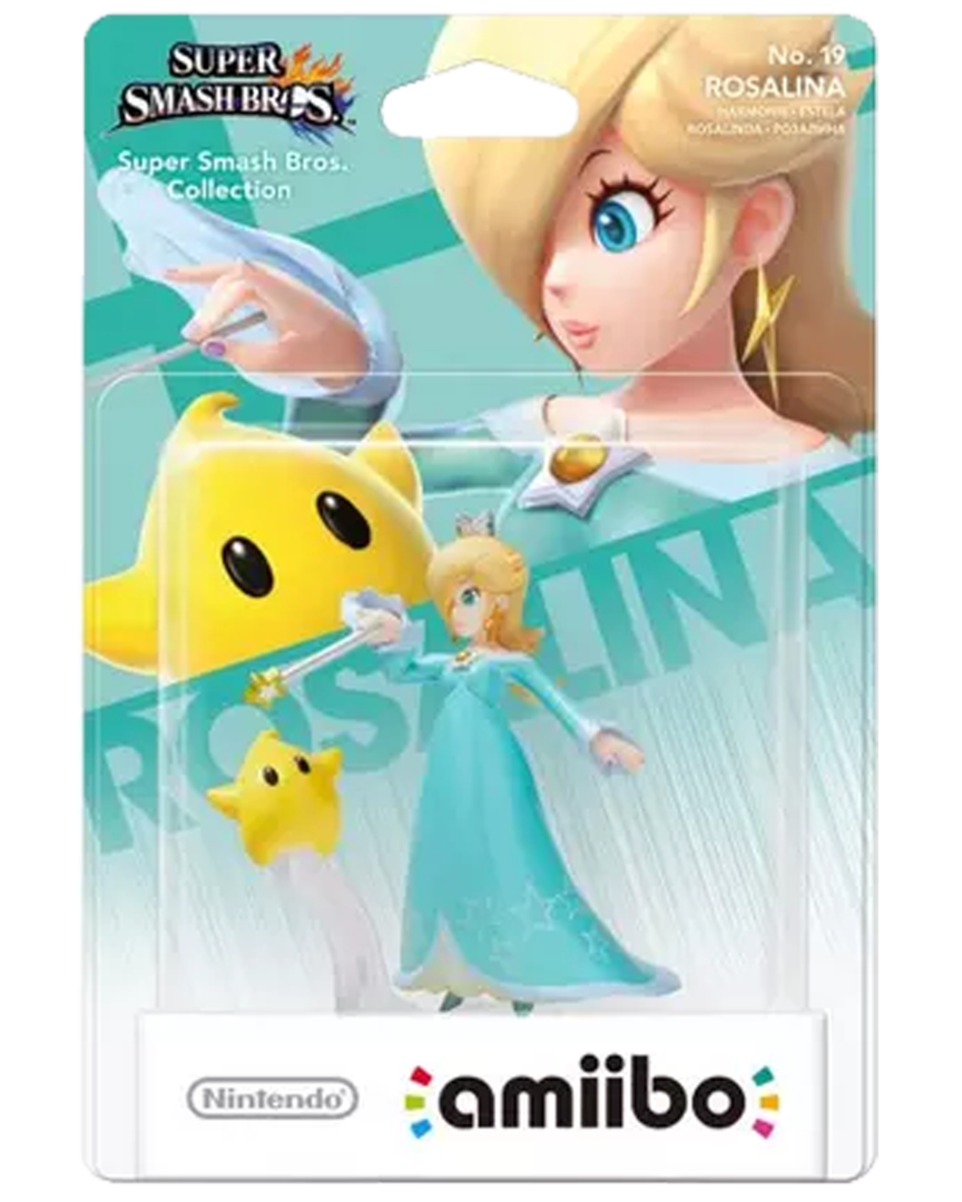 Figura amiibo rosalina (serie ssb)