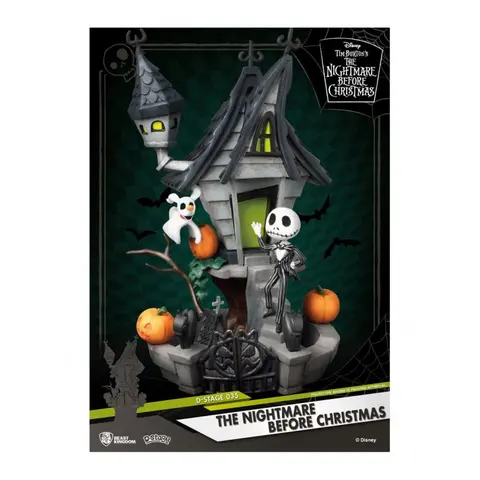 Comprar Diorama Jack's Haunted House Pesadillas antes de Navidad 15 cm Dioramas y escenarios