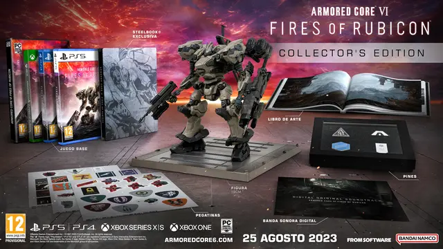 Comprar Armored Core VI: Fires of Rubicon Edición Coleccionista PS5 Coleccionista