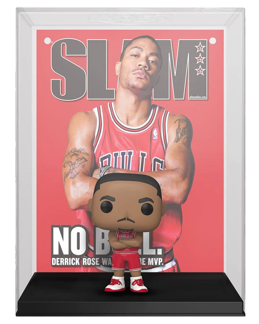 Figuras POP! NBA Derrick Rose Slam Cover