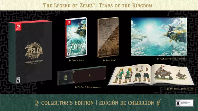Comprar The Legend of Zelda: Tears of the Kingdom Edición Coleccionista Switch Edición Coleccionista