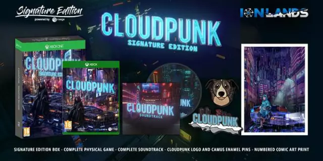 Comprar Cloudpunk Edición Signature Xbox One Coleccionista