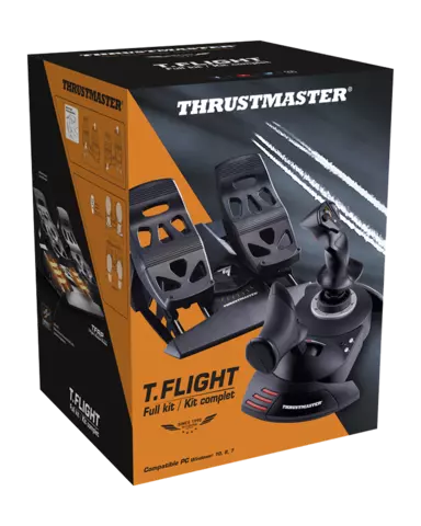 Comprar Joystick Thrustmaster T.Flight + Flight Rudder Pedals Kit Compelto PC Estándar