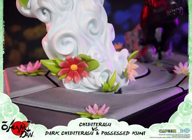 Comprar Estatua Chibiterasu vs.Dark Chibiterasu & Possessed Kuni Okamiden 33 cm Figuras