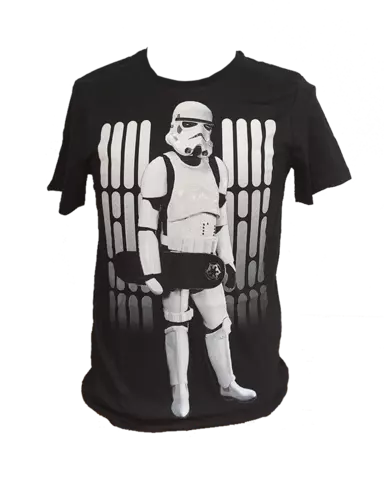 Camiseta Negra Stormtrooper Skate Star Wars Talla S