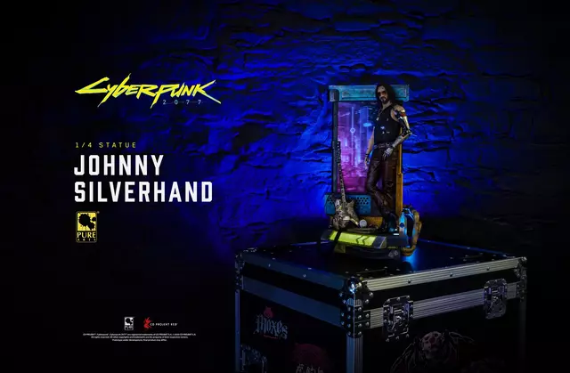 Comprar Estatua Johnny Silverhand Cyberpunk 2077 34 cm Estatua Johnny Silverhand 34cm