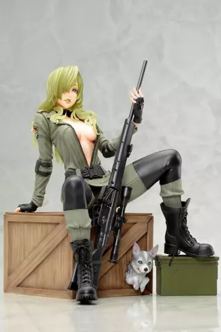 Comprar Figura Metal Gear Solid Sniper Wolf Bishoujo 19cm Figuras de Videojuegos Estándar screen 2
