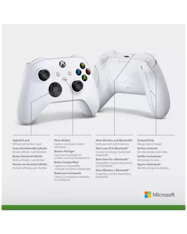 Comprar Mando Inalámbrico Robot White + Lámpara Oficial Xbox Xbox Series