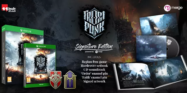 Comprar FrostPunk Edición Signature Xbox One Limitada