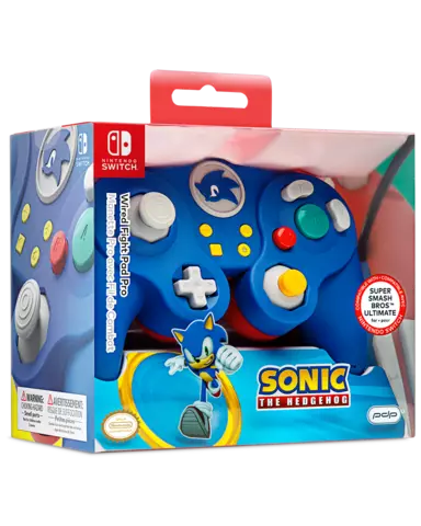 Comprar Mando Pro Fight Pad con Cable - Sonic Switch Estándar
