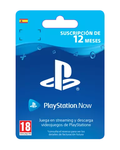 Comprar PS Now 12 Meses Suscripción Tarjeta Prepago Playstation Network PS4