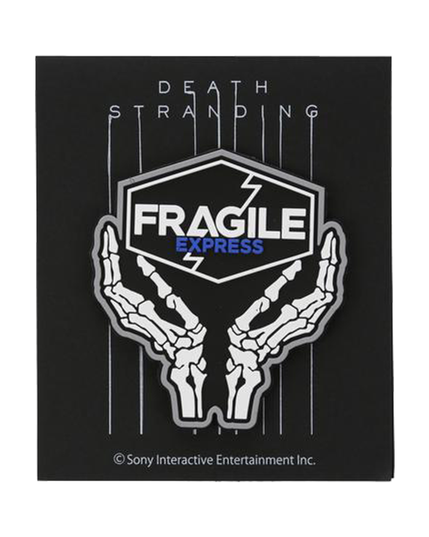 Parche de caucho fragile express death stranding