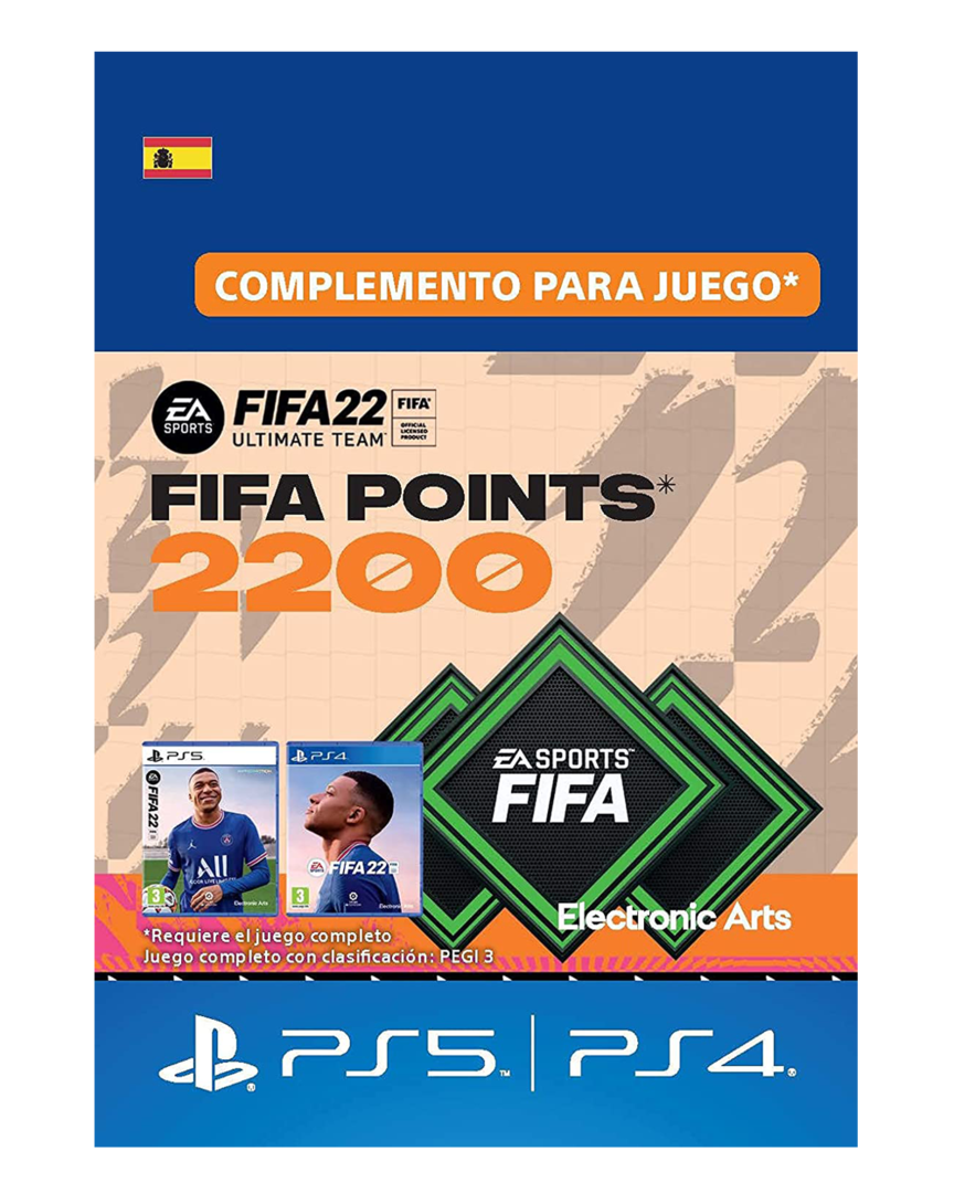 FIFA 22: Ultimate Team 2200 Puntos FUT