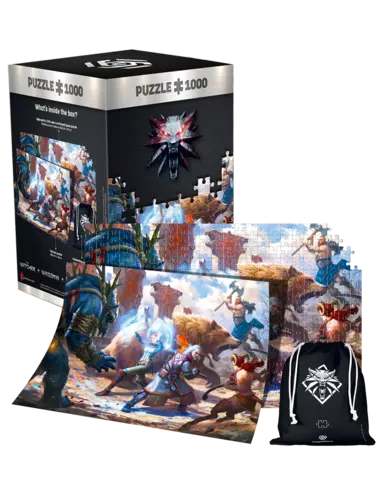 Comprar Puzzle 1000 Piezas The Witcher: Geralt & Triss in Battle 