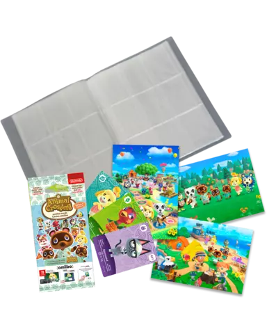 Comprar Pack 3 Tarjetas amiibo Animal Crossing Serie 5 + Album para Cartas Coleccionista + Set de Postales Animal Crossing Pack Album