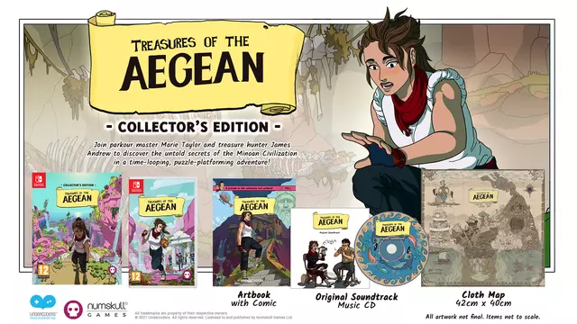 Comprar Treasures of the Aegean Edición Coleccionista Switch Coleccionista