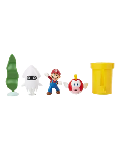 Comprar Set de Diorama Subacuático Super Mario World of Nintendo ...