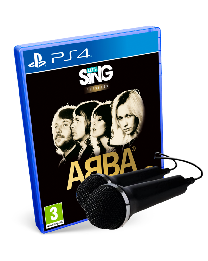 Let's sing presents abba + 2 micrófonos