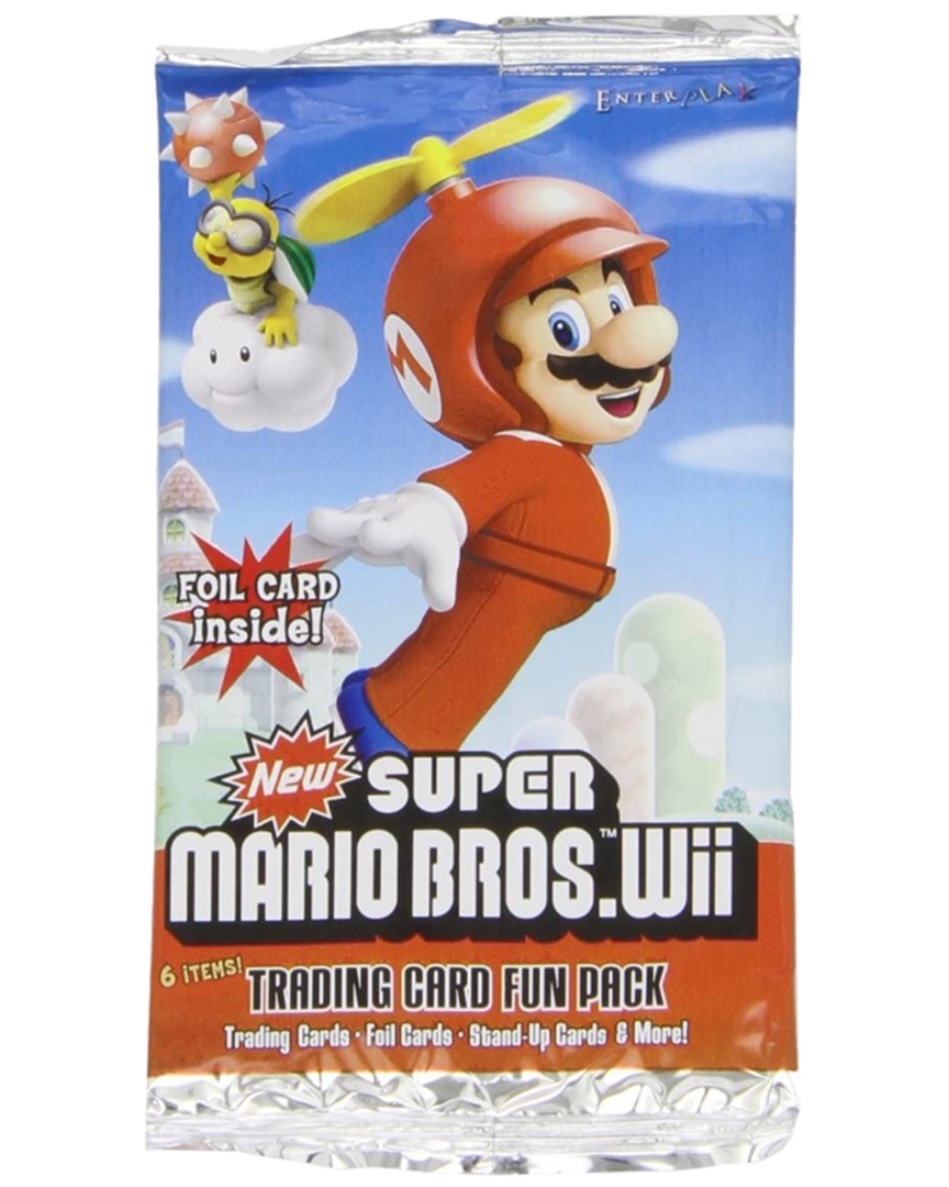 Sobre super mario trading cards