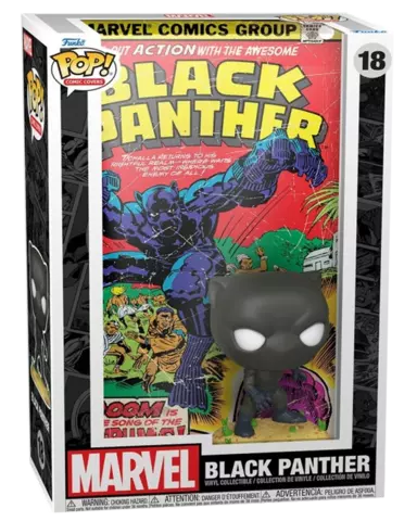 Comprar Figura POP! Black Panther Cómic Marvel Figuras de Videojuegos