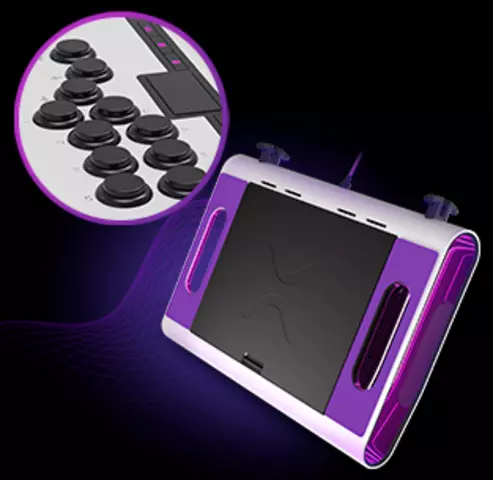 Comprar Fightstick Victrix Pro FS-12 Arcade Blanco con Licencia Oficial PlayStation PS5 Pro FS-12 Blanco